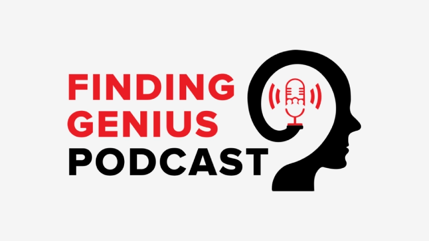 Finding Genius Podcast Logo